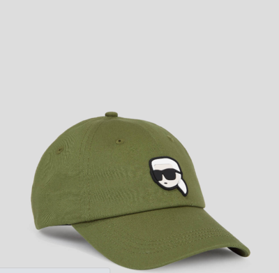 Gorra Karl Lagerfeld ikonik olive